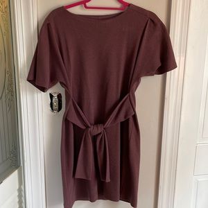 Express Tie Front Dress
